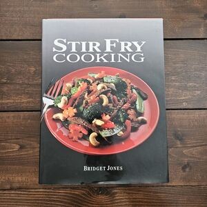 Vintage 1992 Stir Fry Cooking by Bridget Jones Hardcover